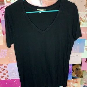 Black v neck